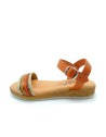 Triana Bronce Naranja Cuero
