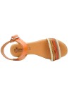 Aba Bronce Naranja Cuero